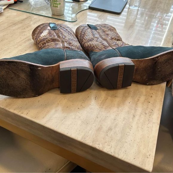 ARIAT FUTURITY SHOWMAN BOOTS - SIZE 9D main image 6